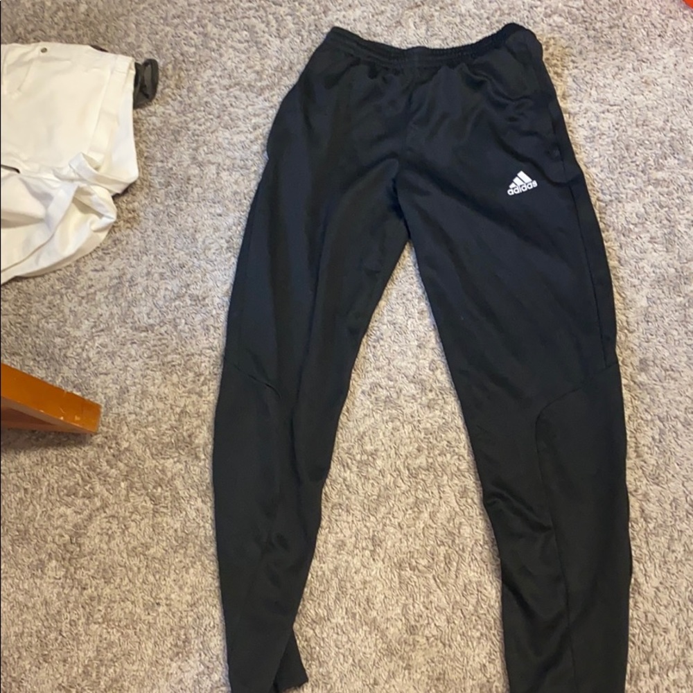 Adidas black sweatpants/jogger fit